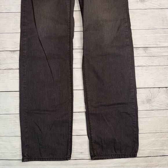 BOSS Hugo Boss Men's Finest Cotton Flannel Casual Pants Brown Size 34 x 32.5 - Picture 3 of 9